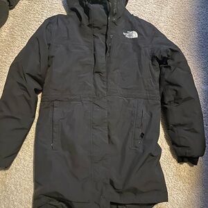 The North Face Black Insulated Parka